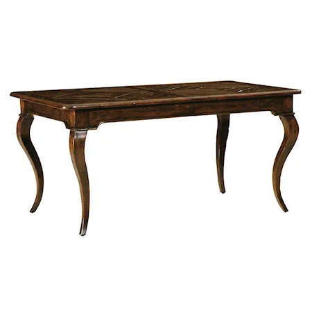 Rectangular Dining Table with Cabriole Legs